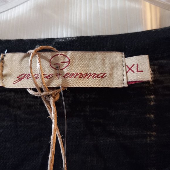 New Grace & Emma Oklahoma Women Shirt Top Size XL - Picture 3 of 4